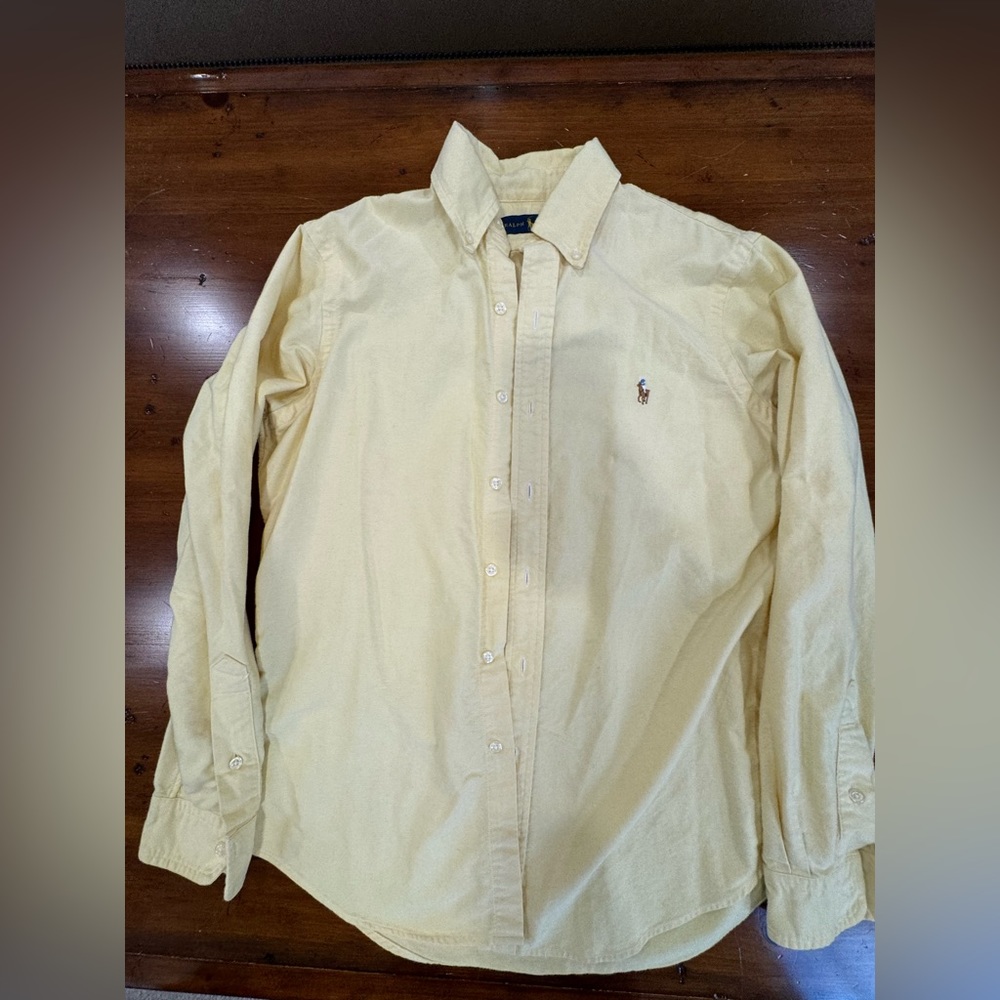 Polo Ralph Lauren Yellow Button Down